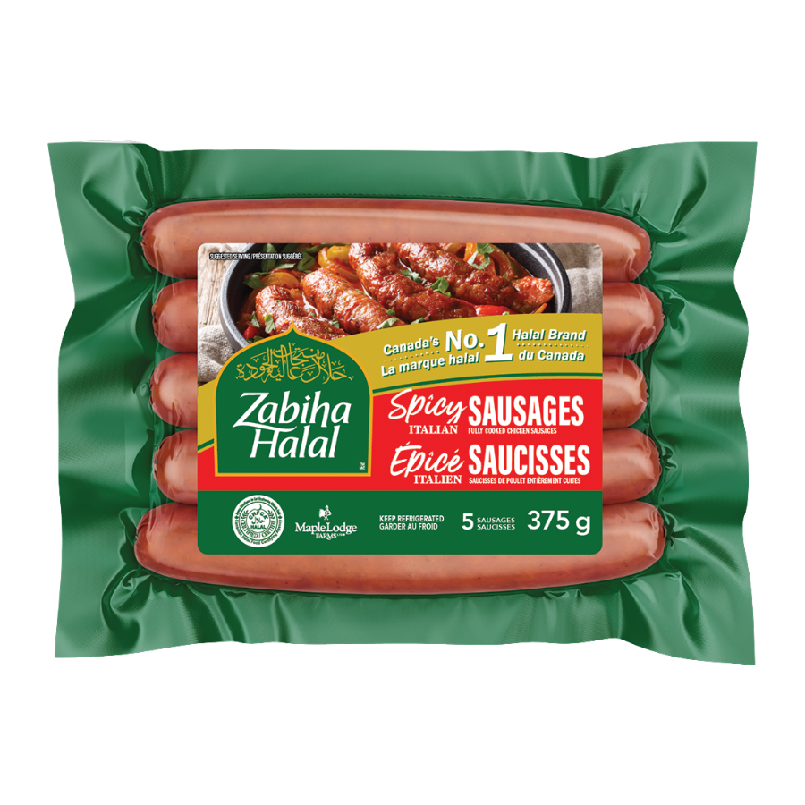 Zabiha Halal Chicken Supreme Sausage 900G