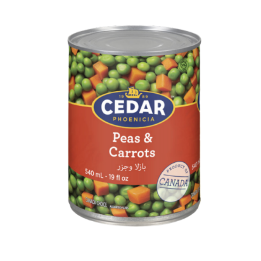 Cedar Peas & Carrots 540ML