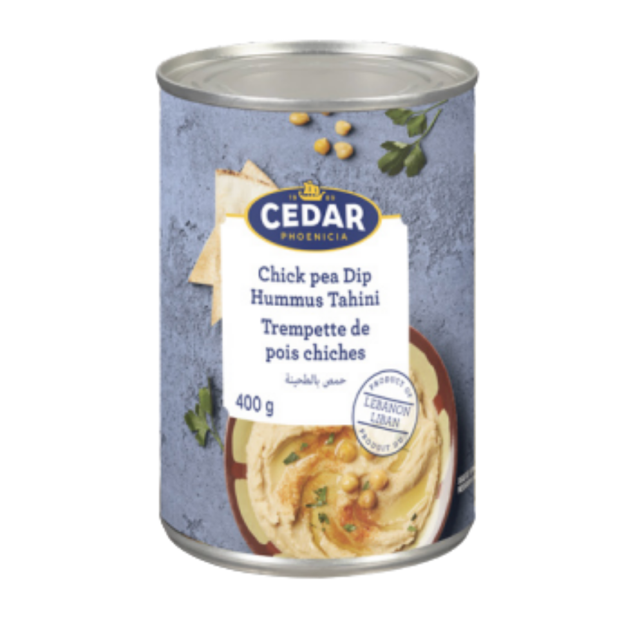 Cedar Chick Pea Dip Hummus Tahini 400G