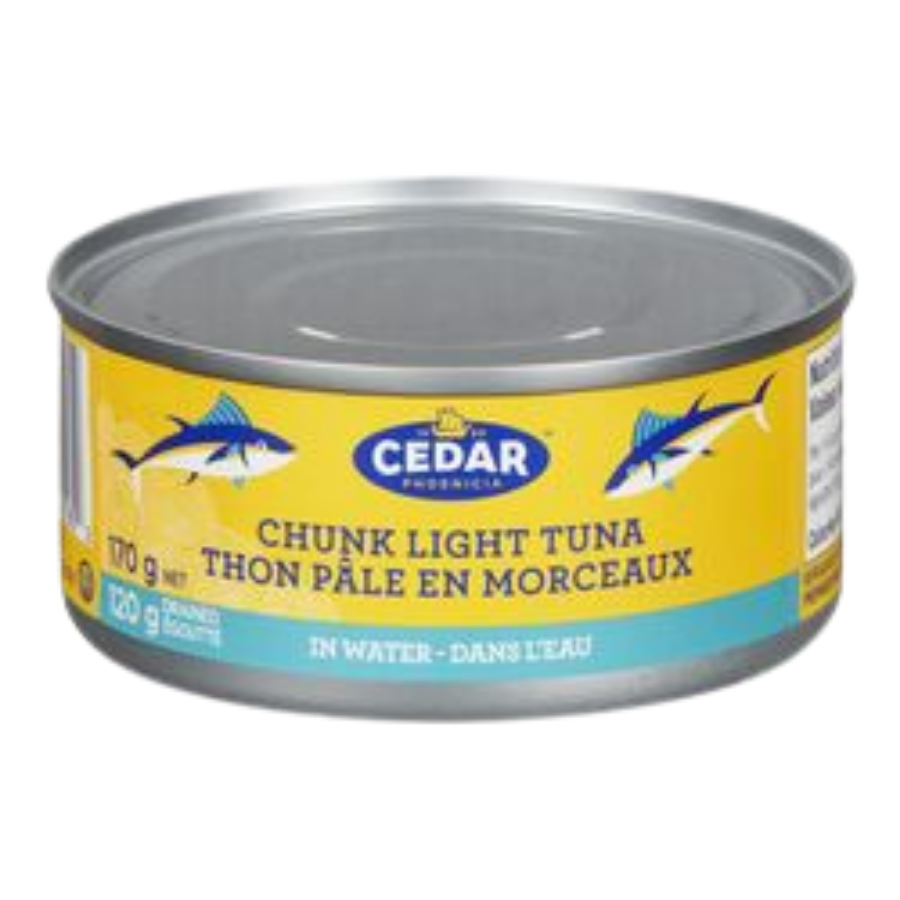 Cedar Chunk Light Tuna in Water 170G