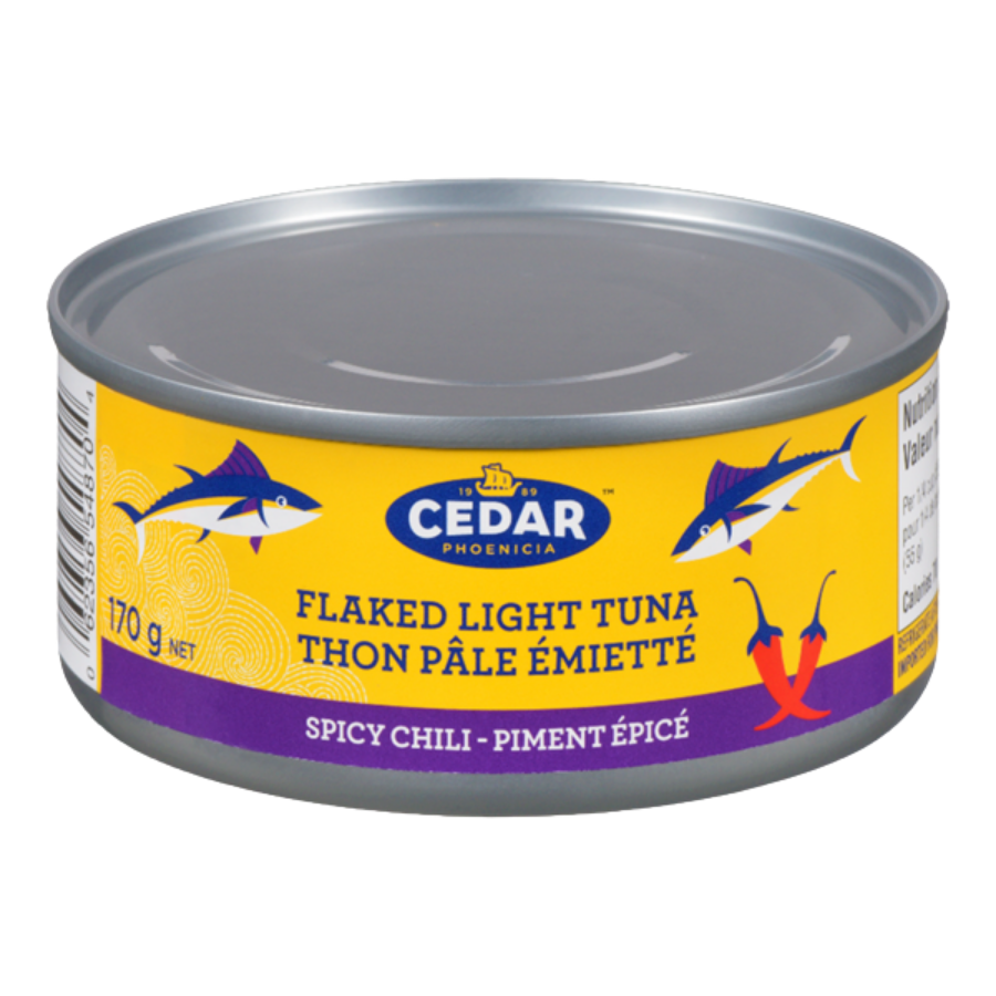 Cedar Flaked Light Tuna Spicy Chili 170G