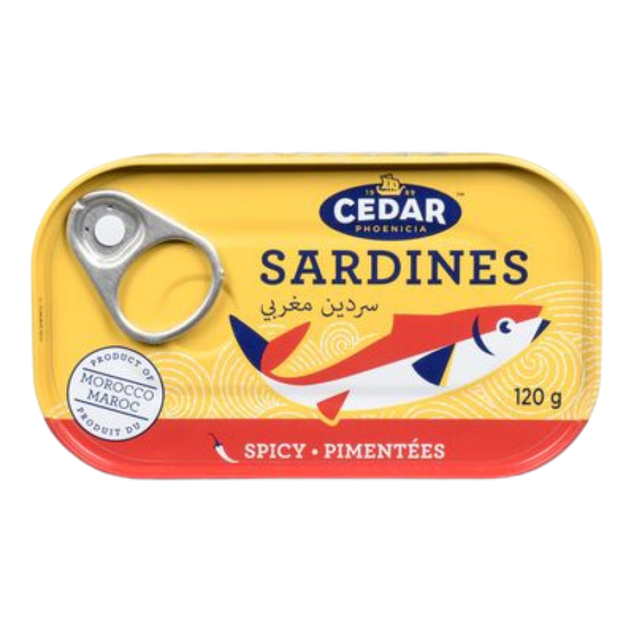 Cedar Sardines Spicy 120G