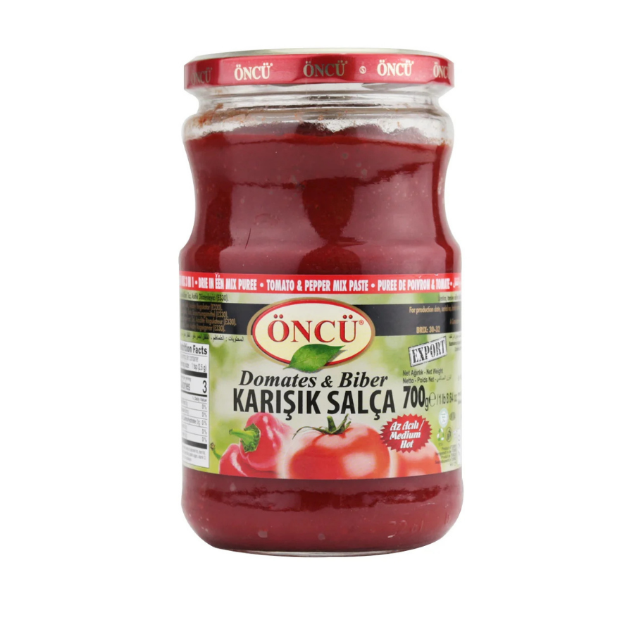 Oncu Tomato & Pepper Mix Paste 700G