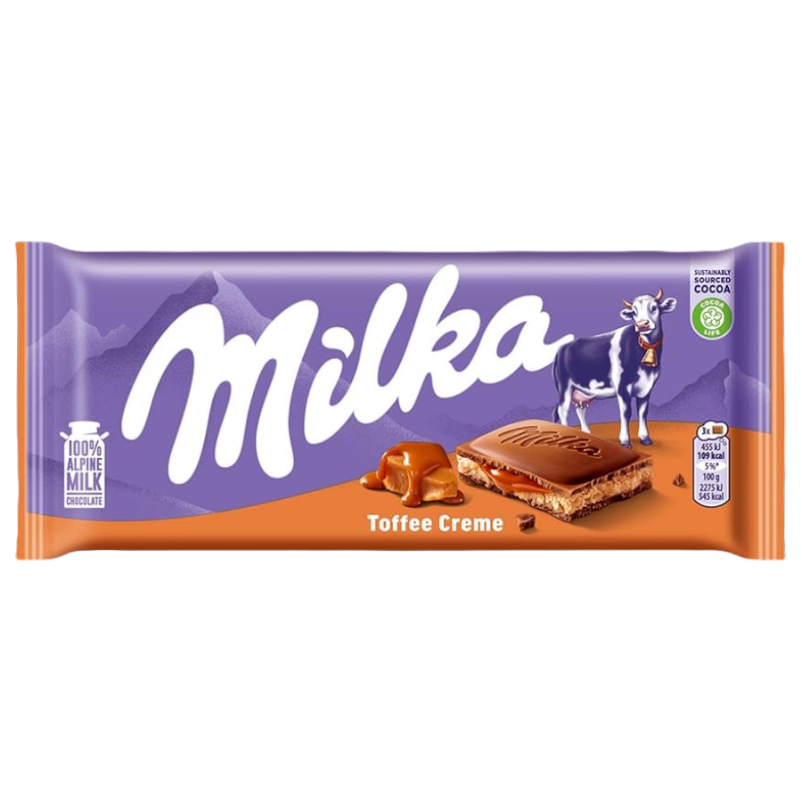 Milka Chocolate Toffee Cream 100 g