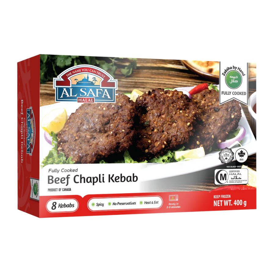 Al Safa Beef Chapli Kebab 400G