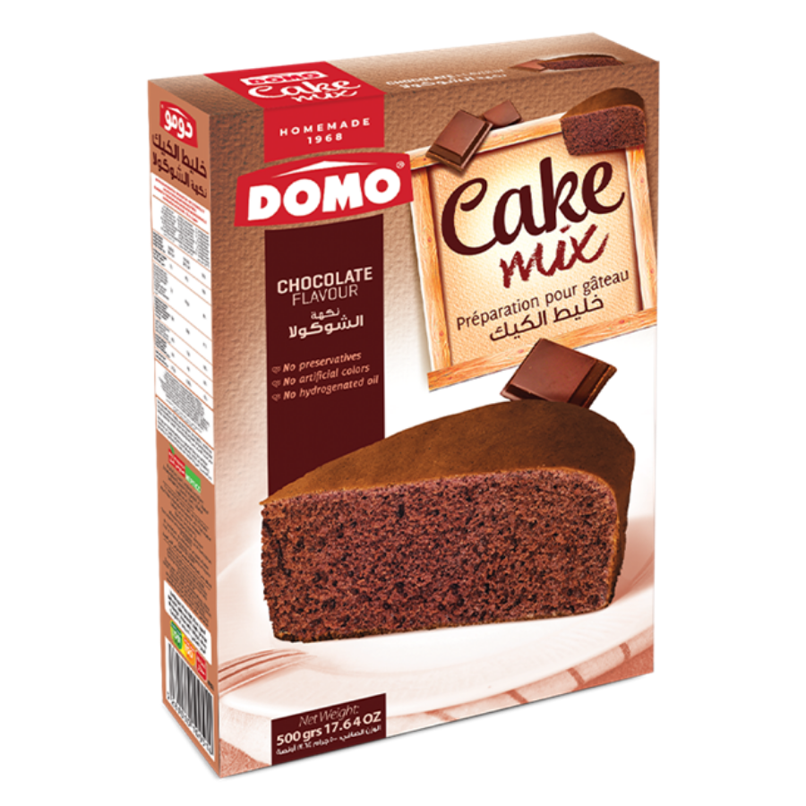 Domo Cake Mix Chocolate 500G