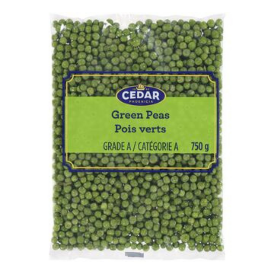 Cedar Frozen Green Peas 750G