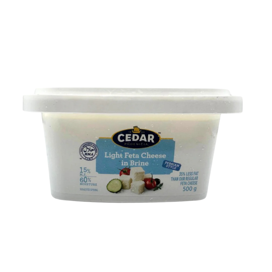 Cedar Feta Cheese Light 500G