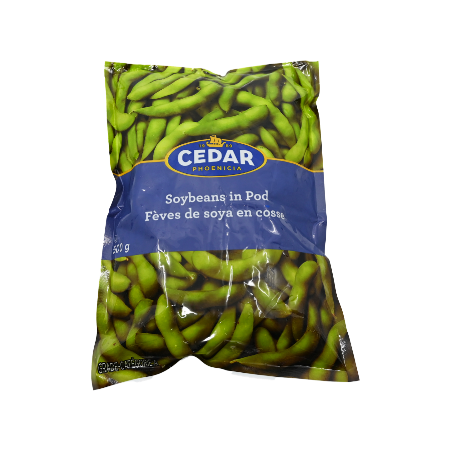 Cedar Frozen Soya Beans in Pod 500G