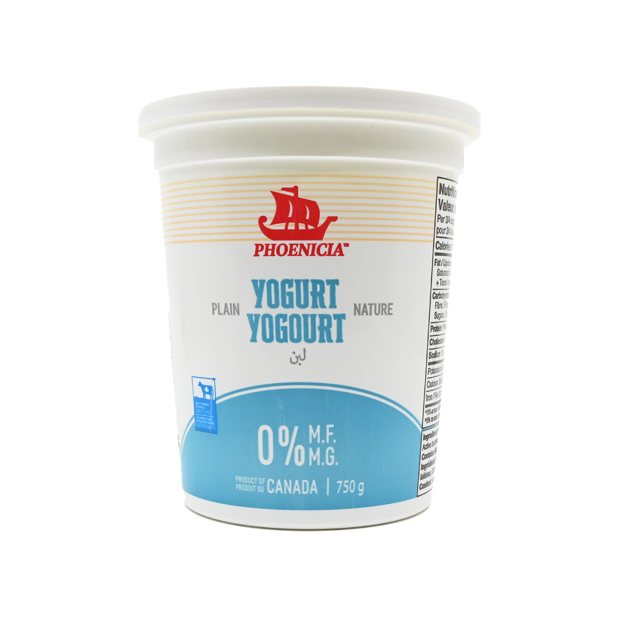 Phoenicia Plain Yogurt 0% 750G