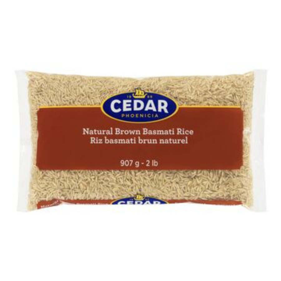 Cedar Natural Brown Basmati Rice 907G
