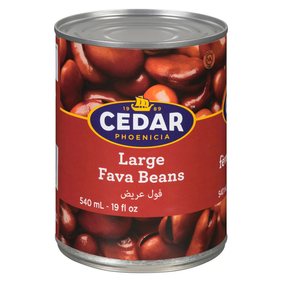 Cedar Large Fava Beans 540ML