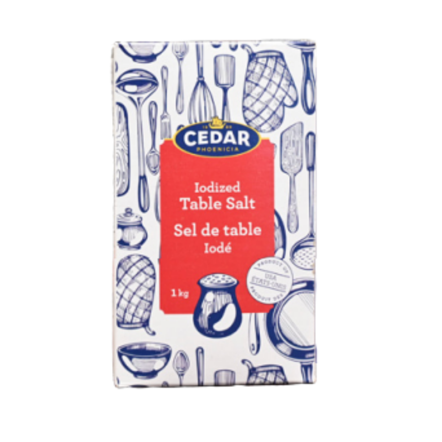 Cedar Table Salt 1KG