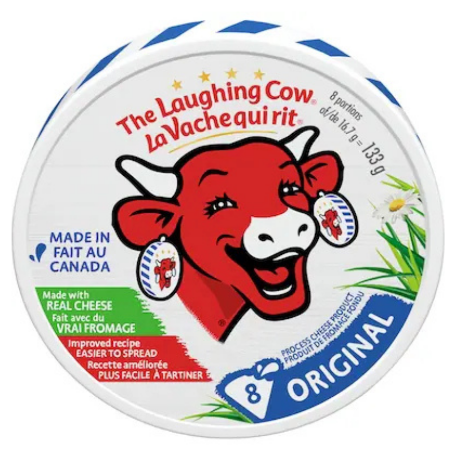 The Laughing Cow Original Spreadable Cheese Snacks 133g