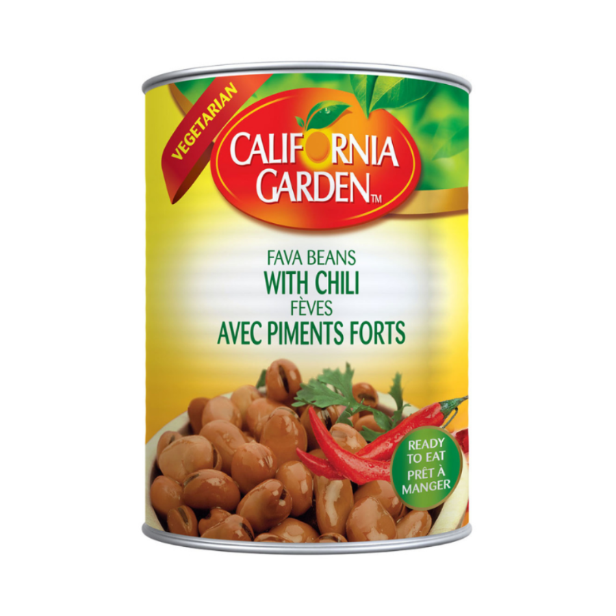 California Fava Beans W Chili 450ML
