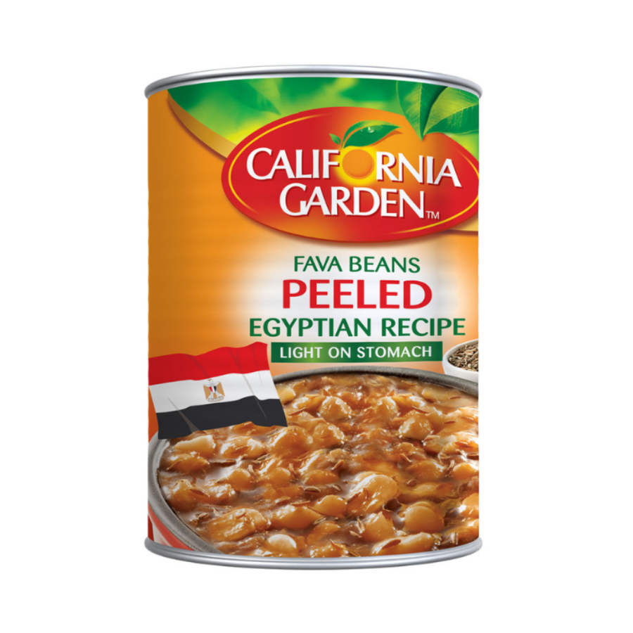 California Peeled Fava Beans Egyptian 450ML