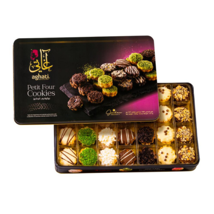 Aghati Middle Eastern Assorted Petit Four Cookies 1KG