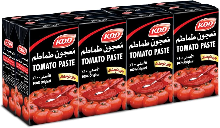 Kdd Tomato Paste 8x135g