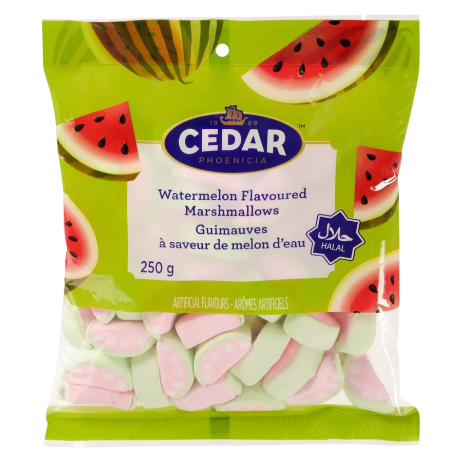 Cedar Halal Marshmallow Watermelon 250 g