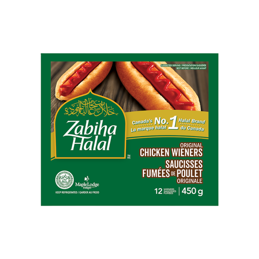 Zabiha Halal Original Chicken Wieners 450G