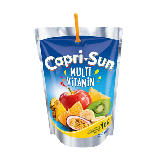 Capri Sun Fruit Juice Drink Multi Vitamin 200 mL