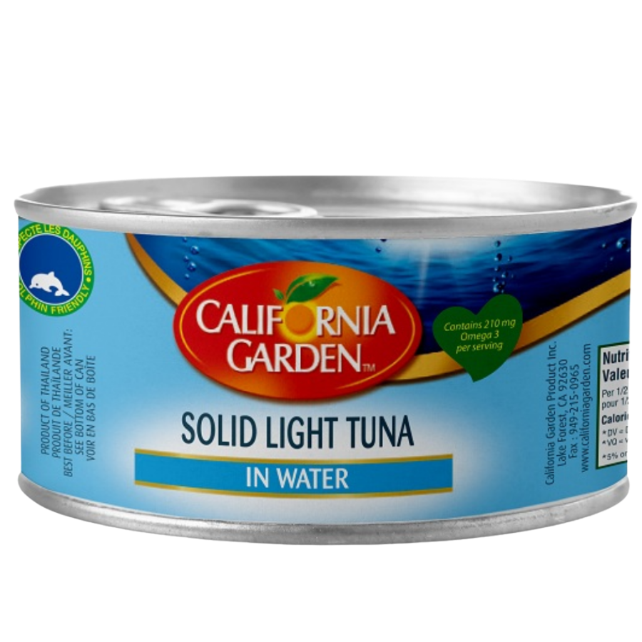California Solid Light Tuna in Water 185G