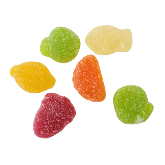 Sour Gummy Fruit Garden
