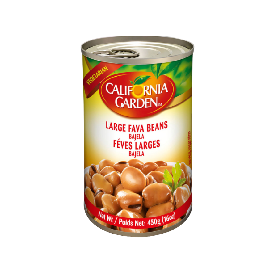 California Bajela Large Broad Beans 450G