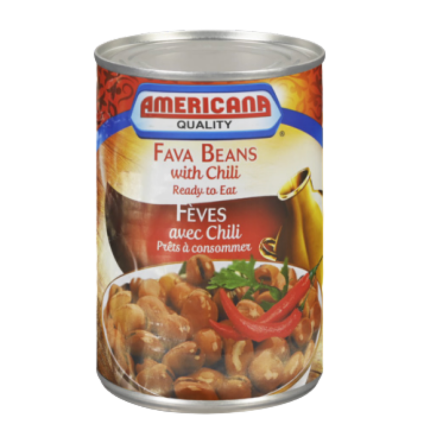 Americana Fava Beans With Chili 400G
