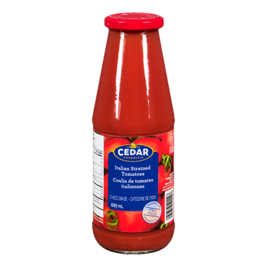Cedar Italian Strained Tomatos 690ML