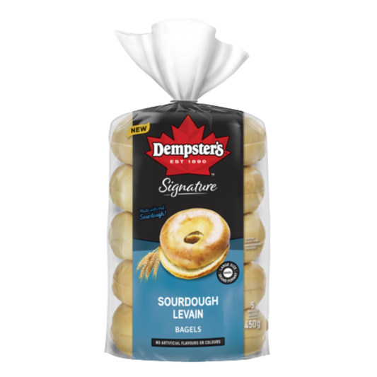 Dempster's Signature Sourdough Bagels 450g