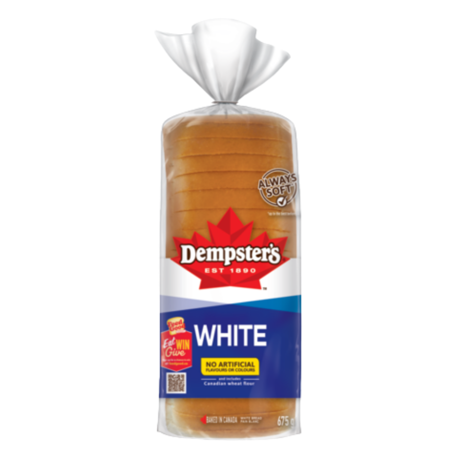 Dempster's White Bread 675g