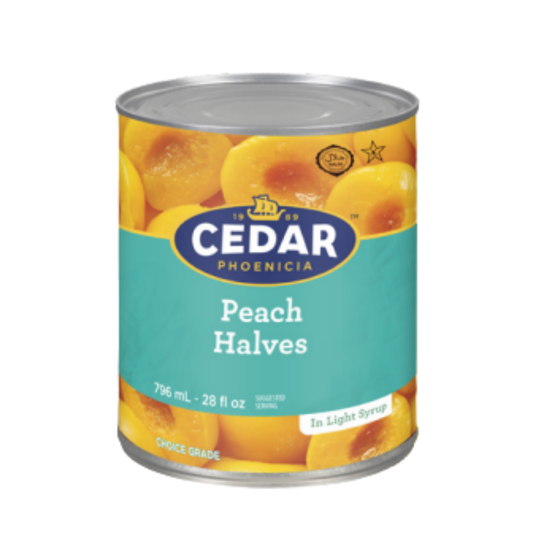 Cedar Peach Halves 796ML