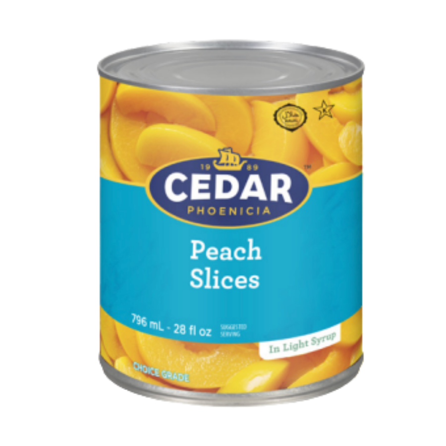 Cedar Peach Slices 796ML