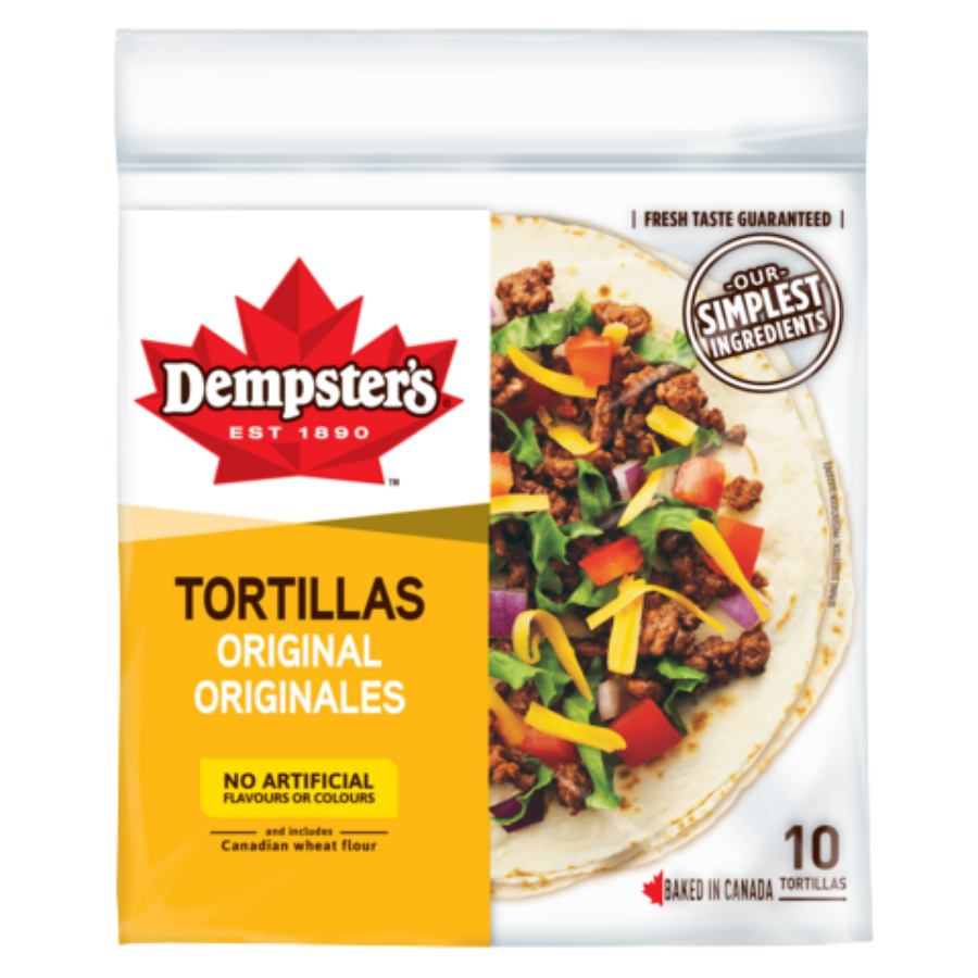 Dempster's Original Medium Tortillas 610g