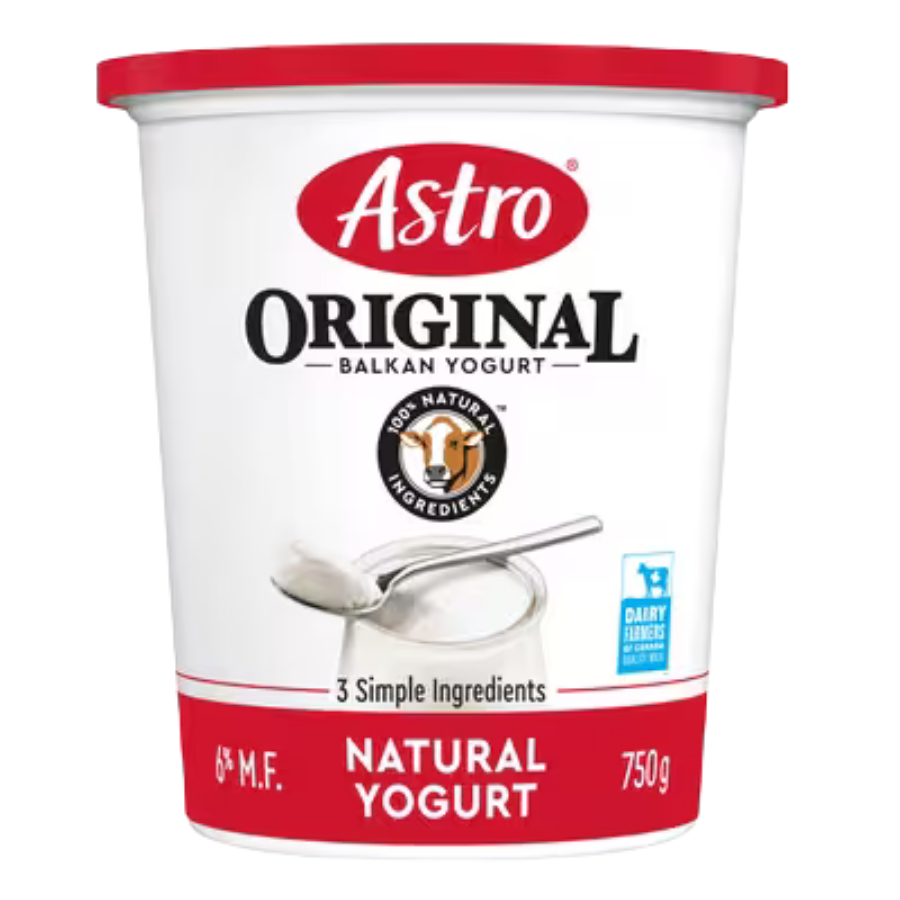 Astro Original Balkan Style Plain Yogurt 750g