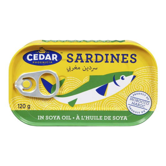Cedar Sardines in Soya Oil 120G