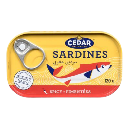 Cedar Sardines Spicy 120G
