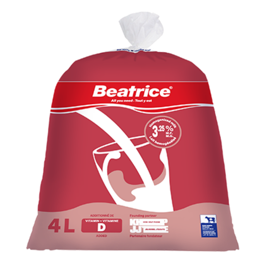 Beatrice 3.25% Milk 4L