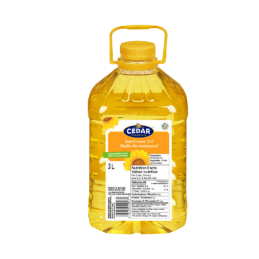 Cedar Sunflower Oil 3L