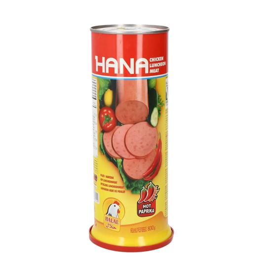 Hana Chicken Luncheon Meat W Hot Paprika 830G