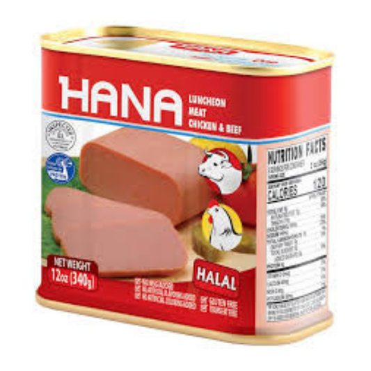 Hana Chicken & Beef Luncheon 340G