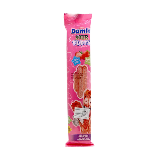 Damla Sour tubes Strawberry 30g