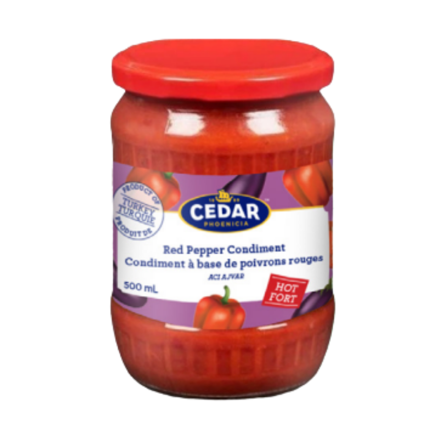 Cedar Red Pepper Condiment Hot 500ML