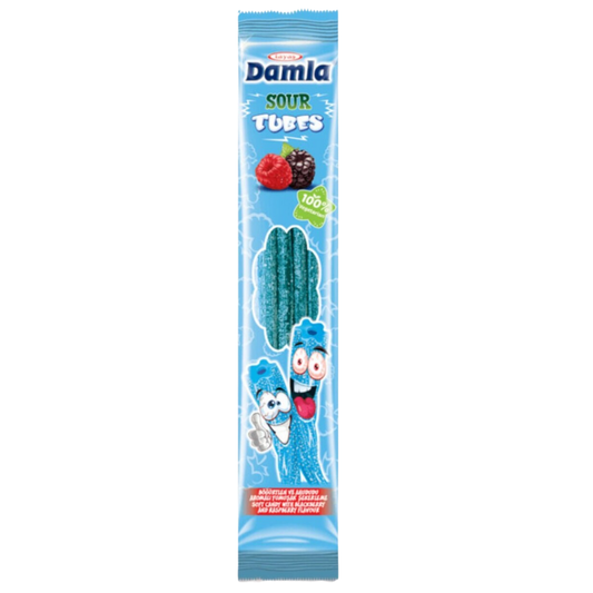 Damla Sour Tubes Blackberry 30g