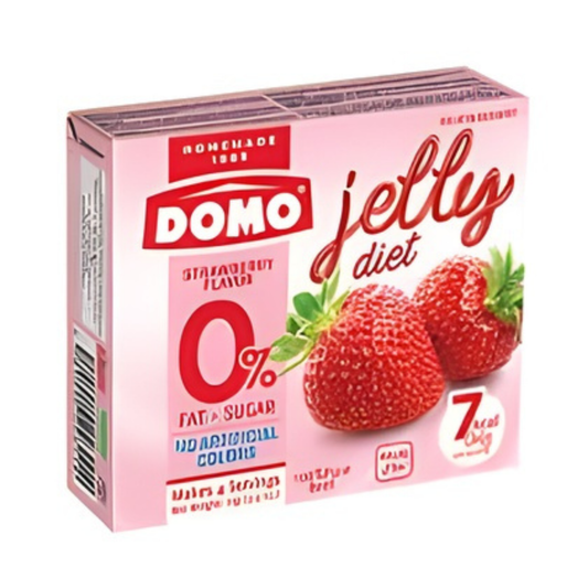 Domo Strawberry Jelly 0% Fat & Sugar 12g