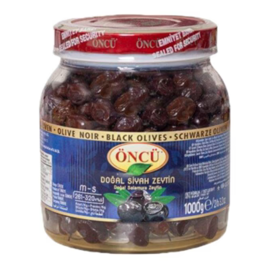 Oncu Black Olives M-S 1KG