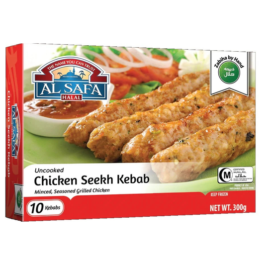 Al Safa Chicken Seekh Kebab 300G