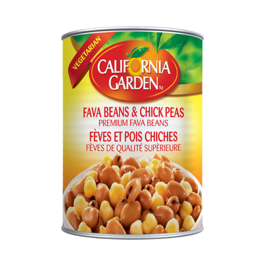California Fava Beans & Chickpeas 450ML