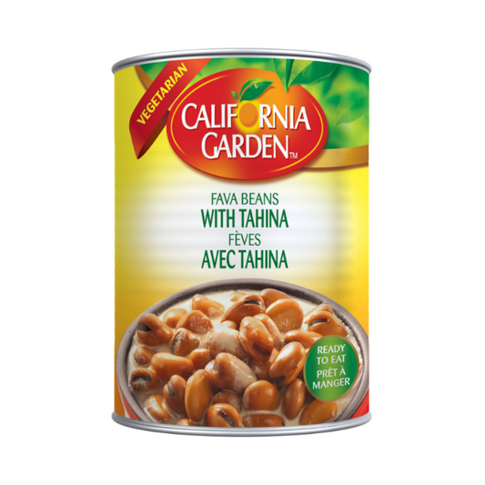 California Fava Beans W Tahini 450G